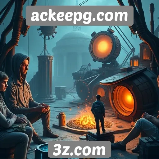 Exploração das mecânicas de jogo em ackeepg.com